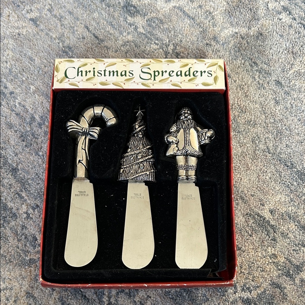 Stainless Steel Christmas Spreaders